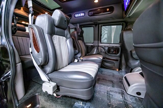 2013 Chevrolet Express AWD Explorer Conversion Van Leather DVD Red Deer AB