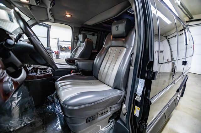 2013 Chevrolet Express AWD Explorer Conversion Van Leather DVD Red Deer AB