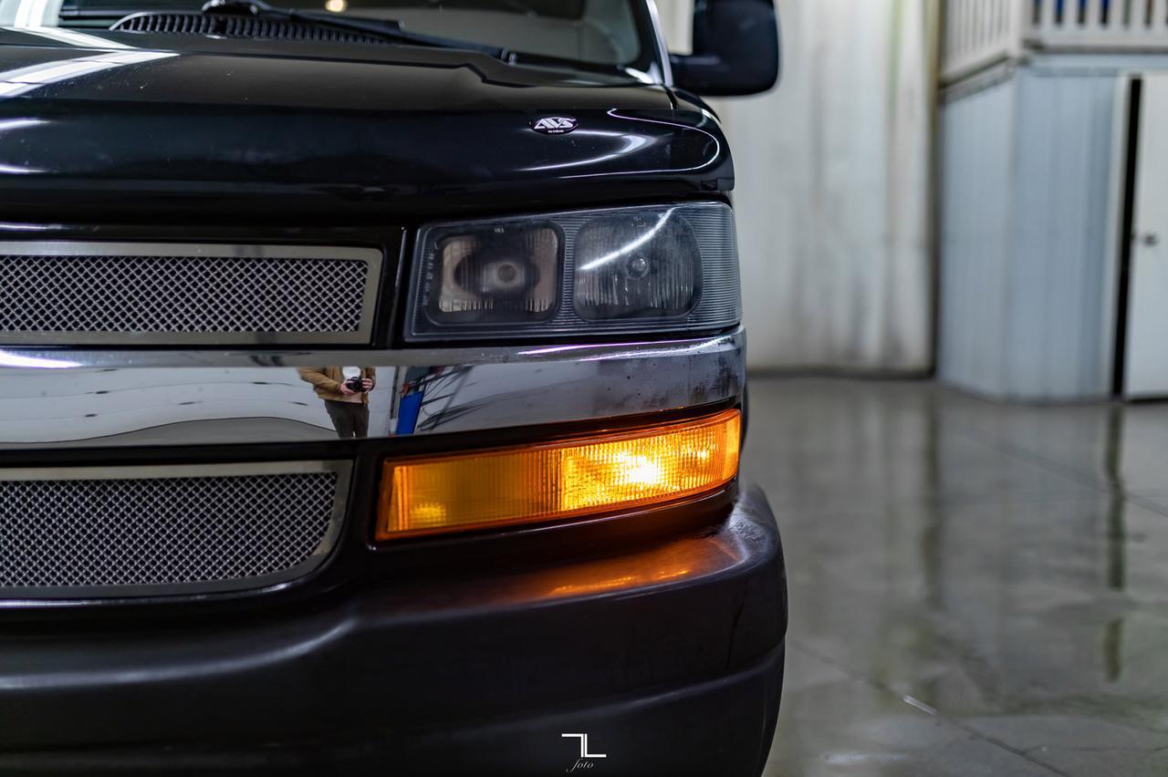 2013 Chevrolet Express AWD Explorer Conversion Van Leather DVD Red Deer AB