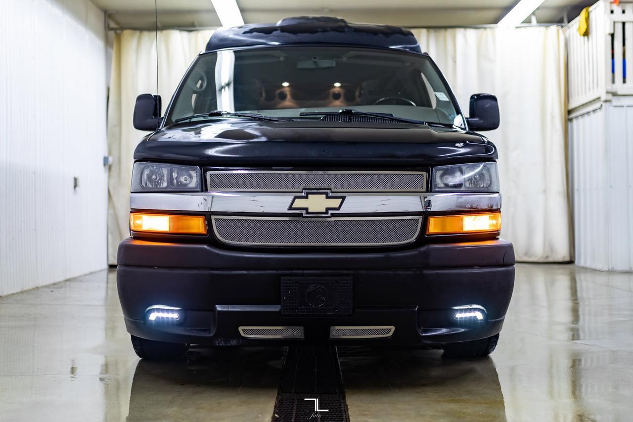2013 Chevrolet Express AWD Explorer Conversion Van Leather DVD Red Deer AB