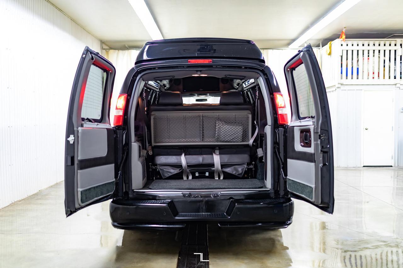 2013 Chevrolet Express AWD Explorer Conversion Van Leather DVD Red Deer AB