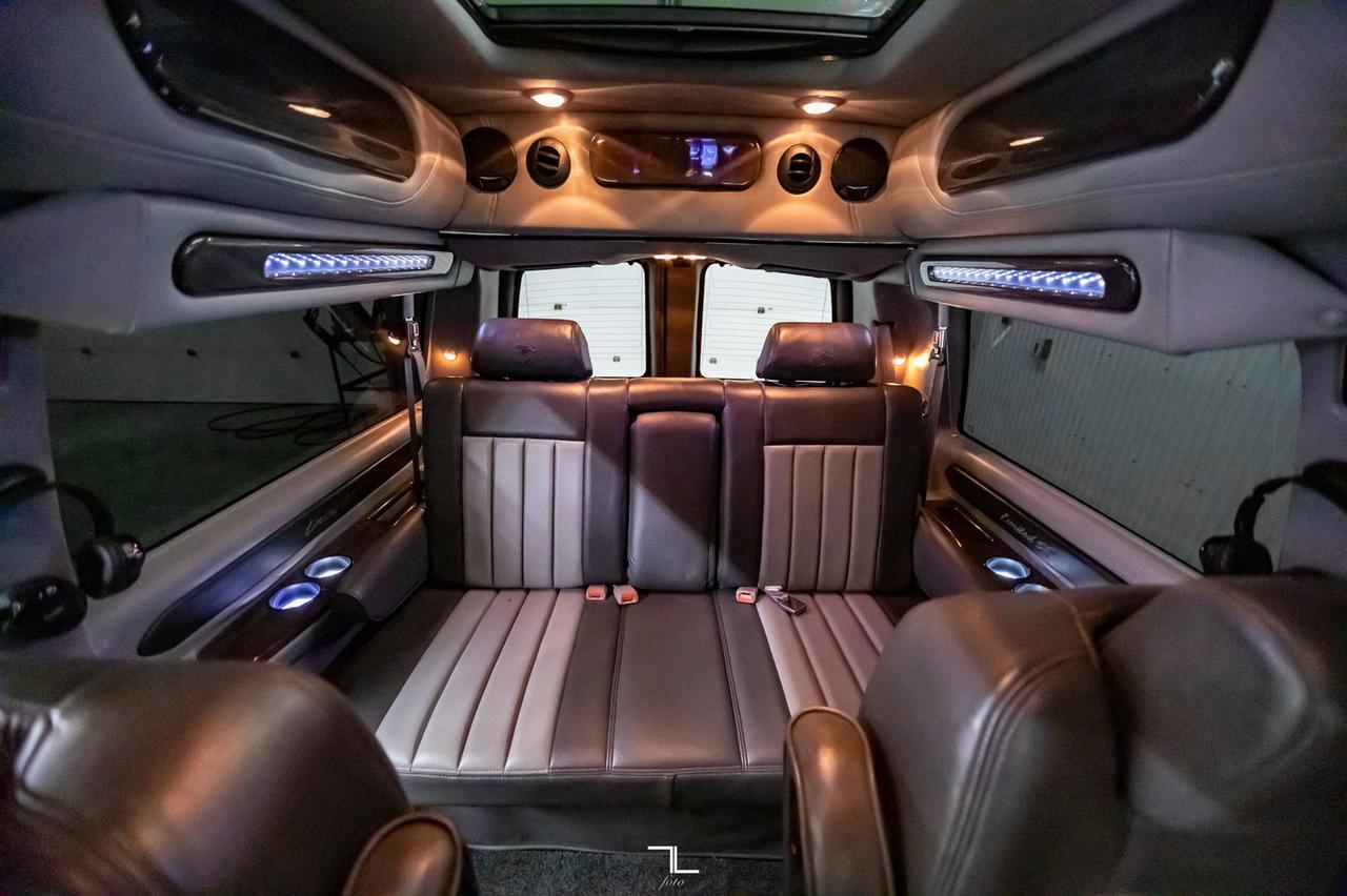 2013 Chevrolet Express AWD Explorer Conversion Van Leather DVD Red Deer AB