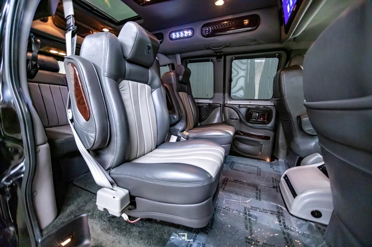 2013 Chevrolet Express AWD Explorer Conversion Van Leather DVD Red Deer AB