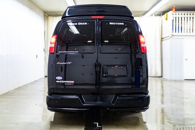 2013 Chevrolet Express AWD Explorer Conversion Van Leather DVD Red Deer AB