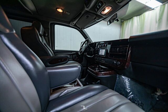 2013 Chevrolet Express AWD Explorer Conversion Van Leather DVD Red Deer AB