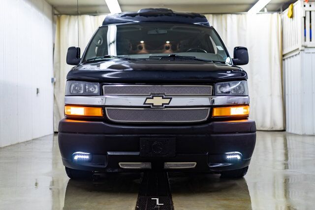 2013 Chevrolet Express AWD Explorer Conversion Van Leather DVD Red Deer AB