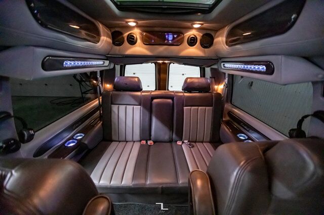 2013 Chevrolet Express AWD Explorer Conversion Van Leather DVD Red Deer AB