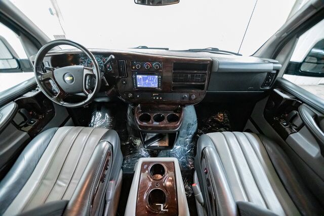 2013 Chevrolet Express AWD Explorer Conversion Van Leather DVD Red Deer AB