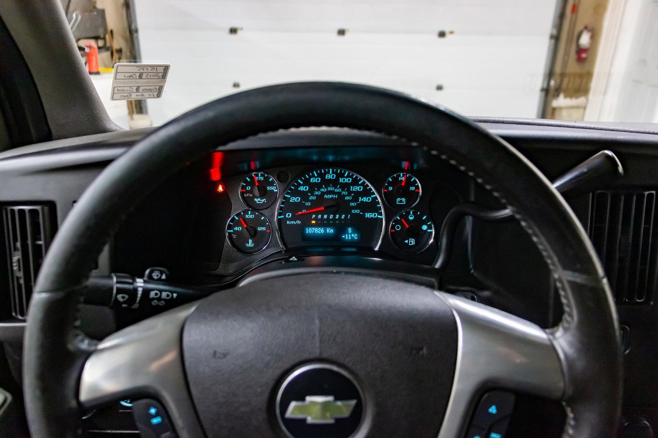 2013 Chevrolet Express AWD G1500 LT 8 Passenger BCam Red Deer AB