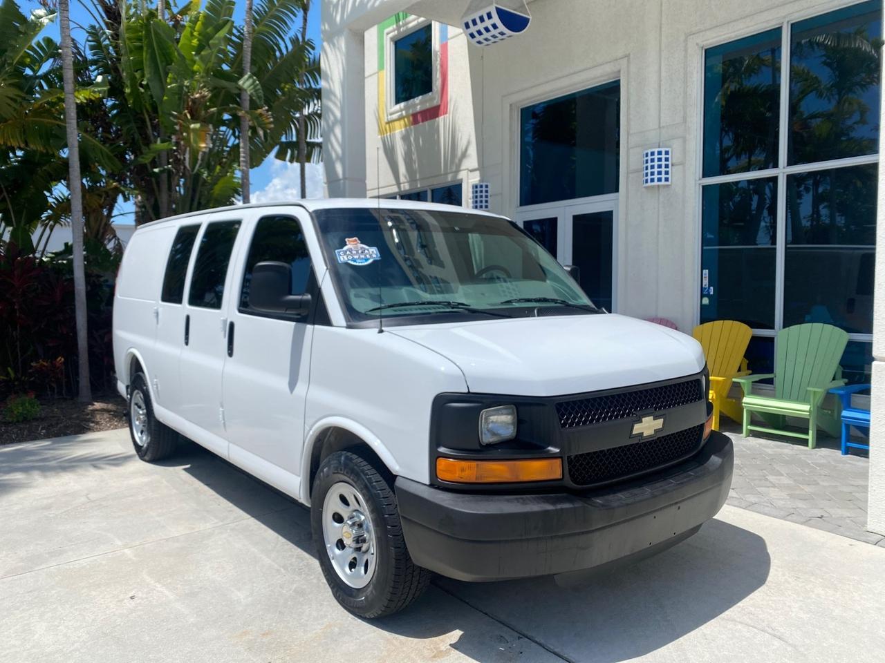 2013 Chevrolet Express Cargo Van LOW MILES 30,273 1 OWNER Pompano Beach FL