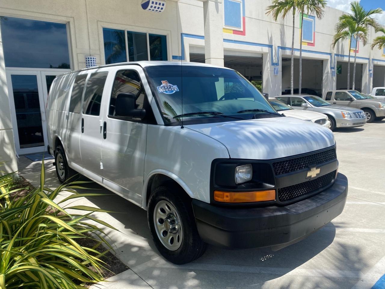 2013 Chevrolet Express Cargo Van LOW MILES 30,273 1 OWNER Pompano Beach FL
