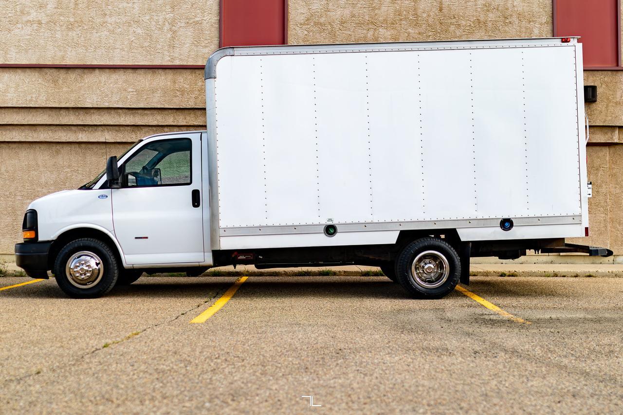 2013 Chevrolet Express G3500 Cube Van Diesel Red Deer AB