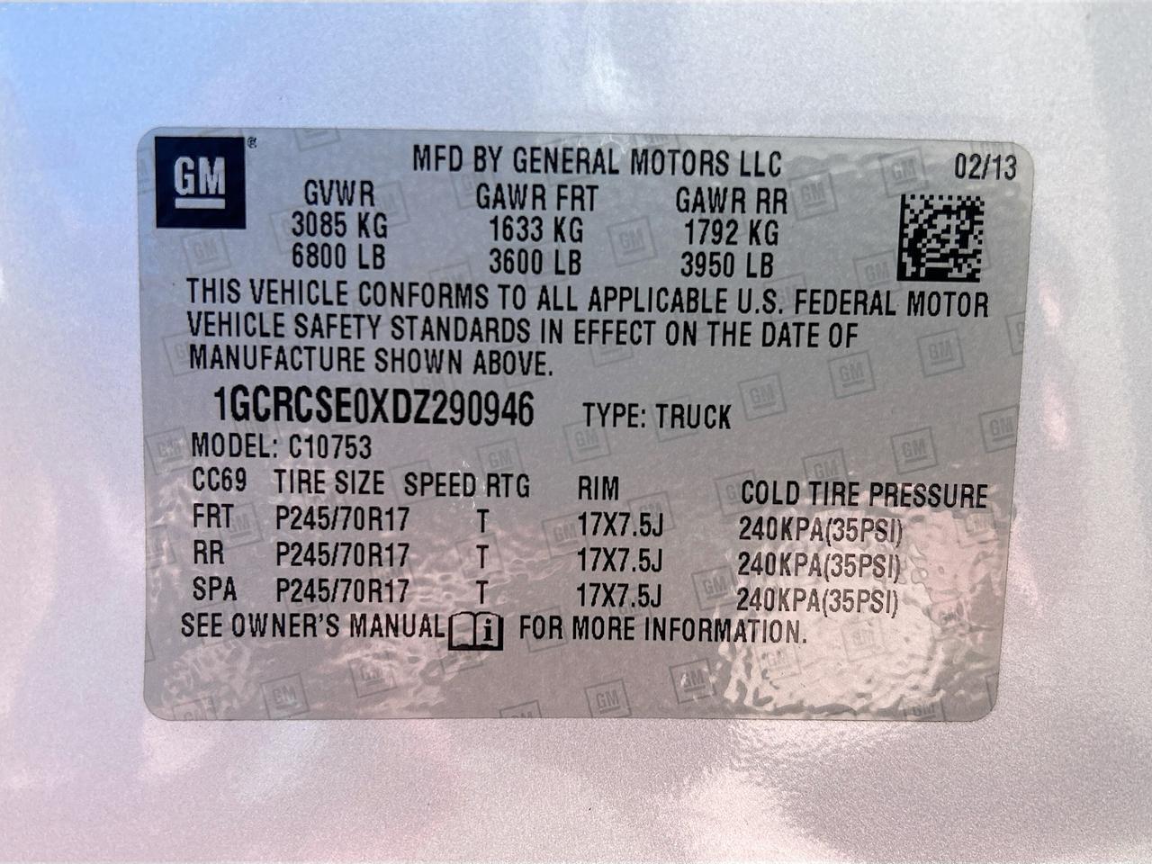 2013 Chevrolet Silverado 1500 2WD Ext Cab LT Venice FL