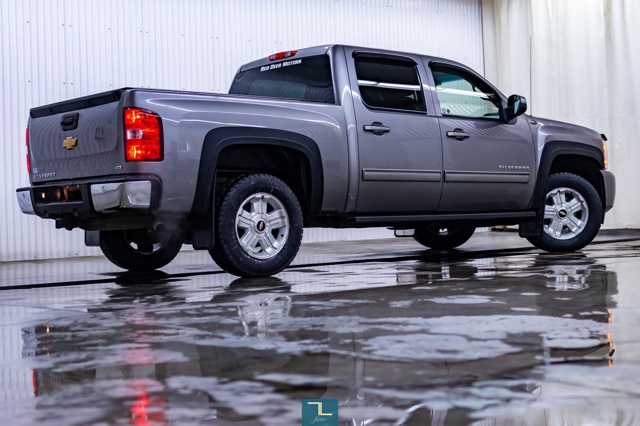 2013 Chevrolet Silverado 1500 4x4 Crew Cab LTZ GFX Leather Nav BCam Red Deer AB