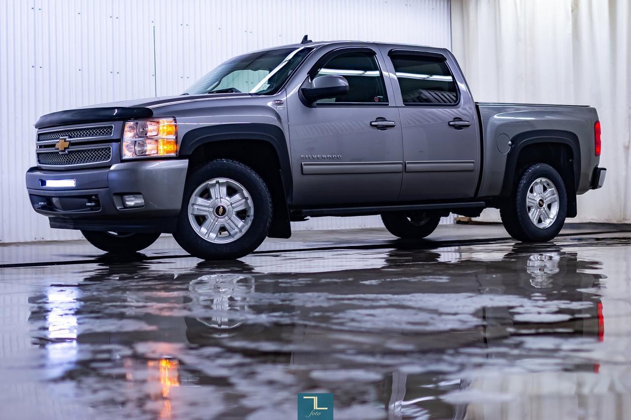 2013 Chevrolet Silverado 1500 4x4 Crew Cab LTZ GFX Leather Nav BCam Red Deer AB