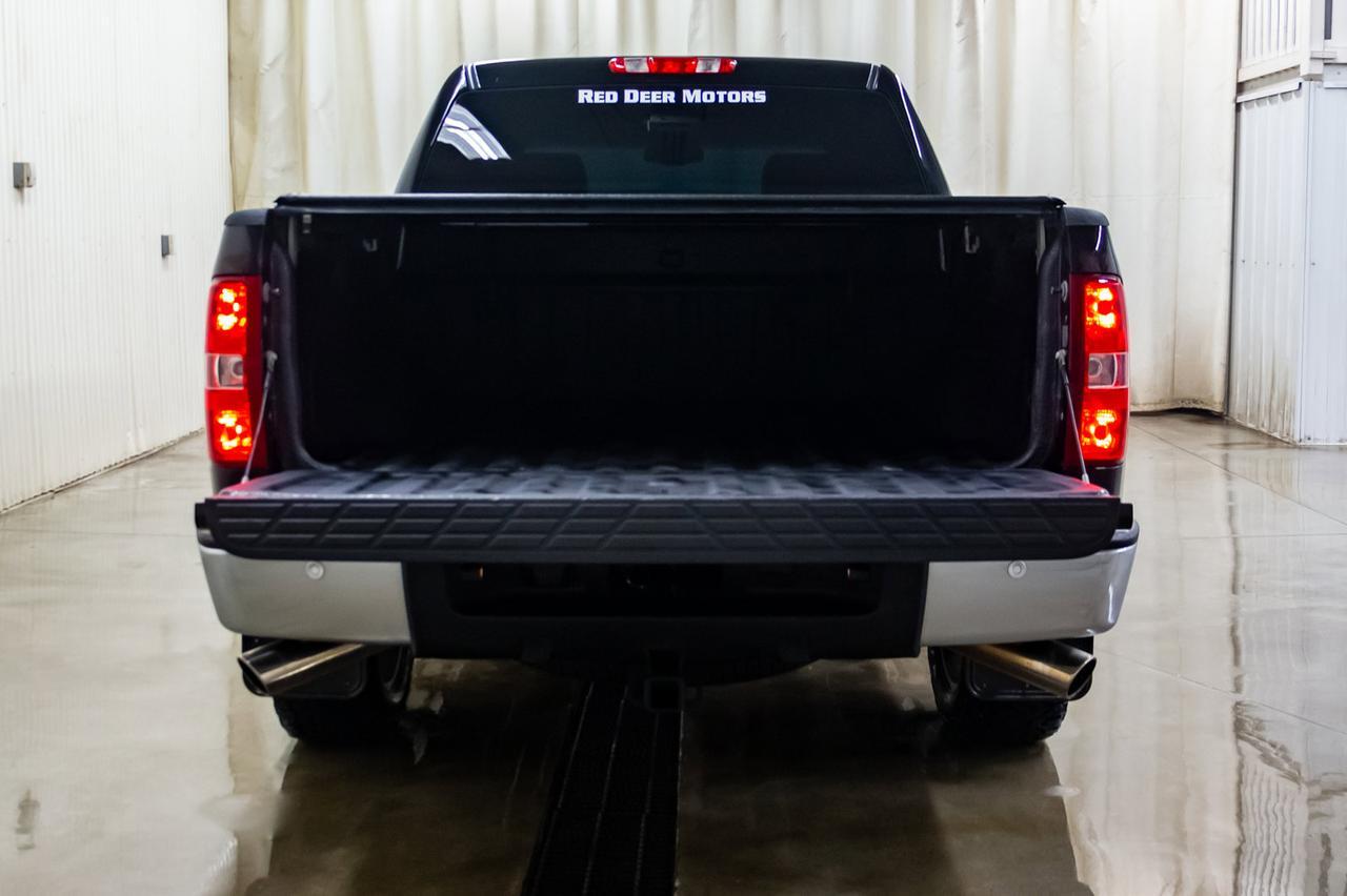 2013 Chevrolet Silverado 1500 4x4 Crew Cab LTZ Leather Roof Nav Red Deer AB