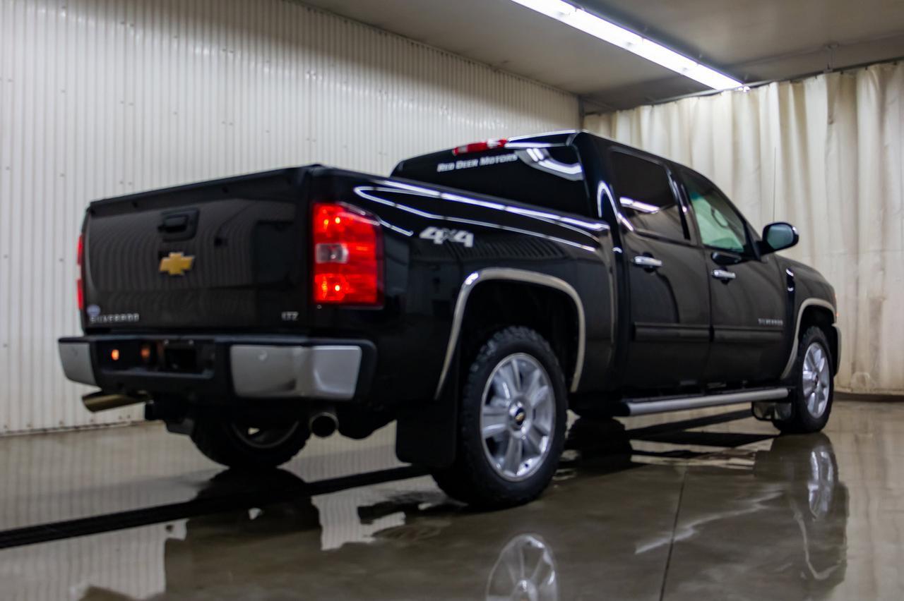 2013 Chevrolet Silverado 1500 4x4 Crew Cab LTZ Leather Roof Nav Red Deer AB