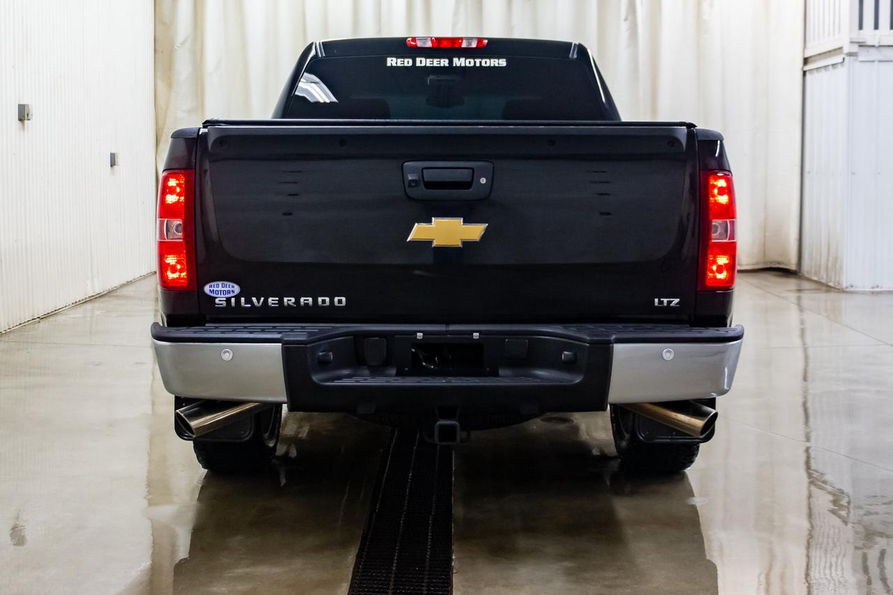 2013 Chevrolet Silverado 1500 4x4 Crew Cab LTZ Leather Roof Nav Red Deer AB