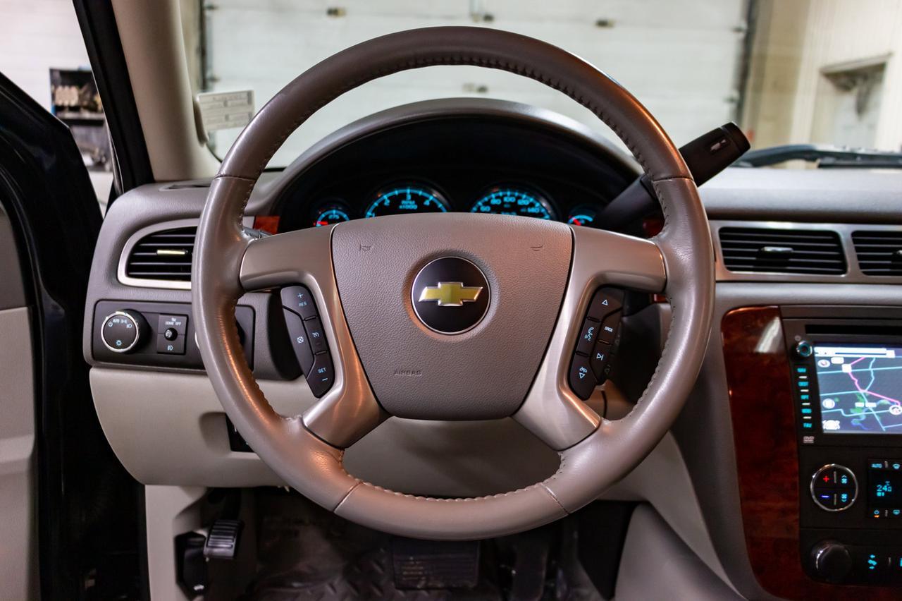 2013 Chevrolet Silverado 1500 4x4 Crew Cab LTZ Leather Roof Nav Red Deer AB