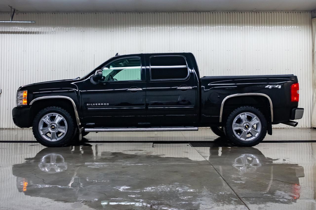 2013 Chevrolet Silverado 1500 4x4 Crew Cab LTZ Leather Roof Nav Red Deer AB