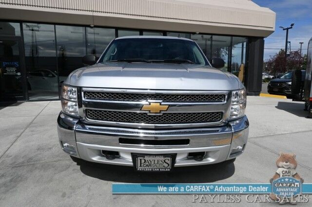 2013 Chevrolet Silverado 1500 LT / 4X4 / Z71 / Ext'd Cab / 5.3L V8 / Auto Start / Power Premium Cloth Seats / Seats 6 / Aux Input / Tonnea Cover / Automatic Climate Control / Cruise Control / Tow Pkg / Only 82K Miles Anchorage AK