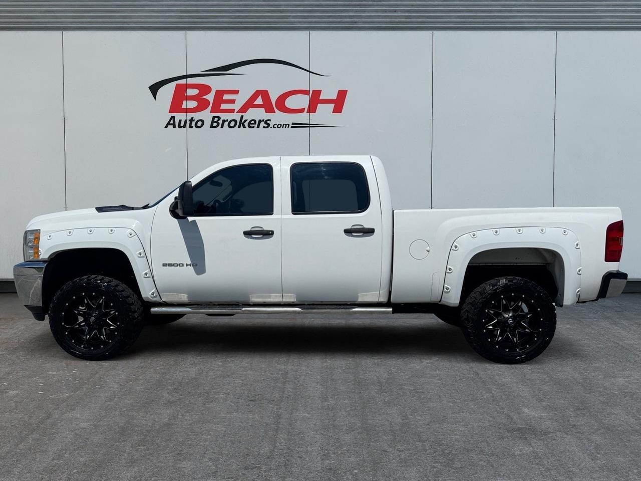 2013 Chevrolet Silverado 2500HD LIFTED, 4X4, RUNNING BOARDS, TOW PACKAGE, TRAILER BRAKE CONTROLLER, LEATHER INTERIOR, 132K MILES, GOOD TRUCK, GREAT PRICE, TAKE IT HOME TODAY!!! Norfolk VA
