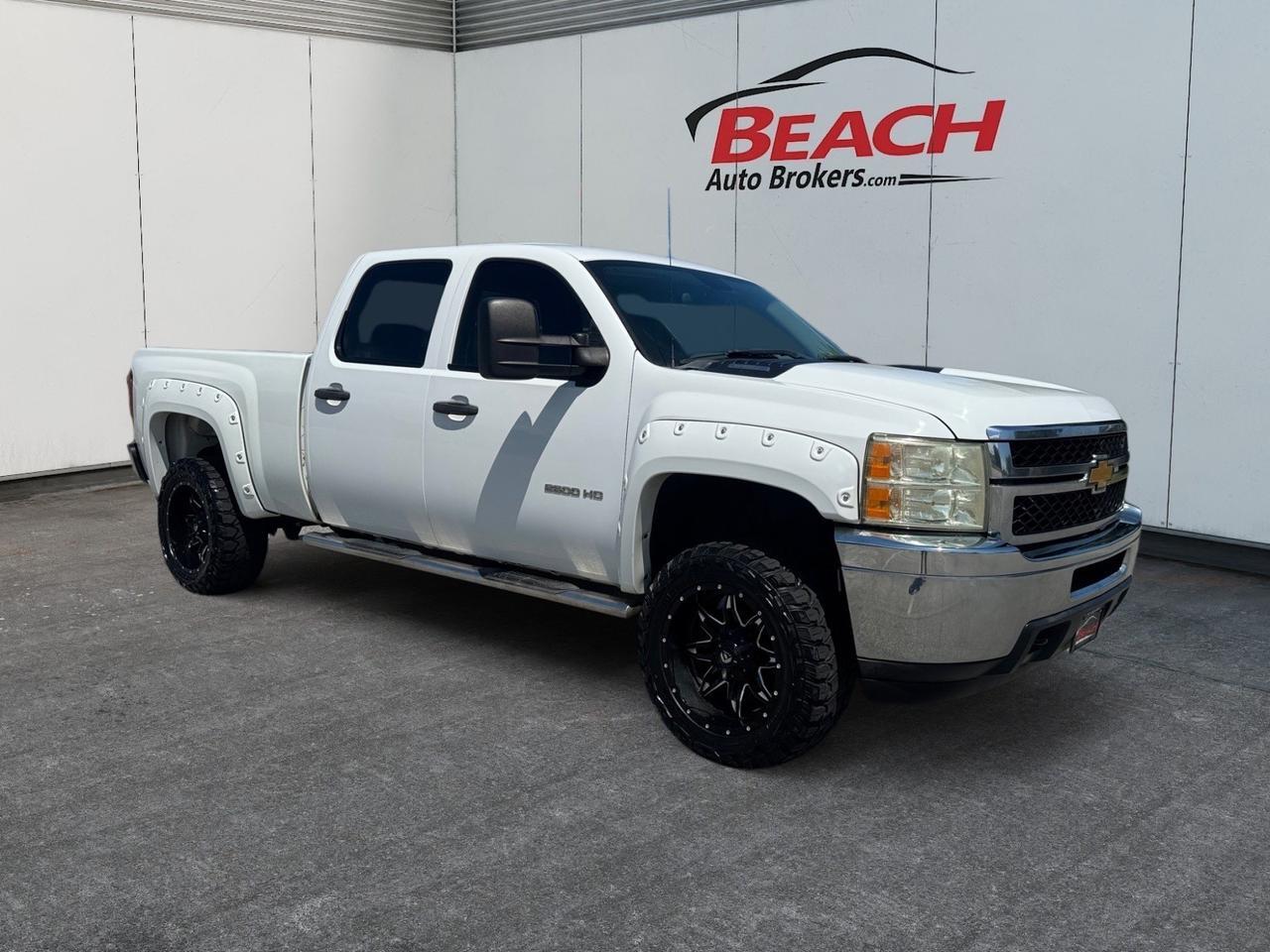 2013 Chevrolet Silverado 2500HD LIFTED, 4X4, RUNNING BOARDS, TOW PACKAGE, TRAILER BRAKE CONTROLLER, LEATHER INTERIOR, 132K MILES, GOOD TRUCK, GREAT PRICE, TAKE IT HOME TODAY!!! Norfolk VA
