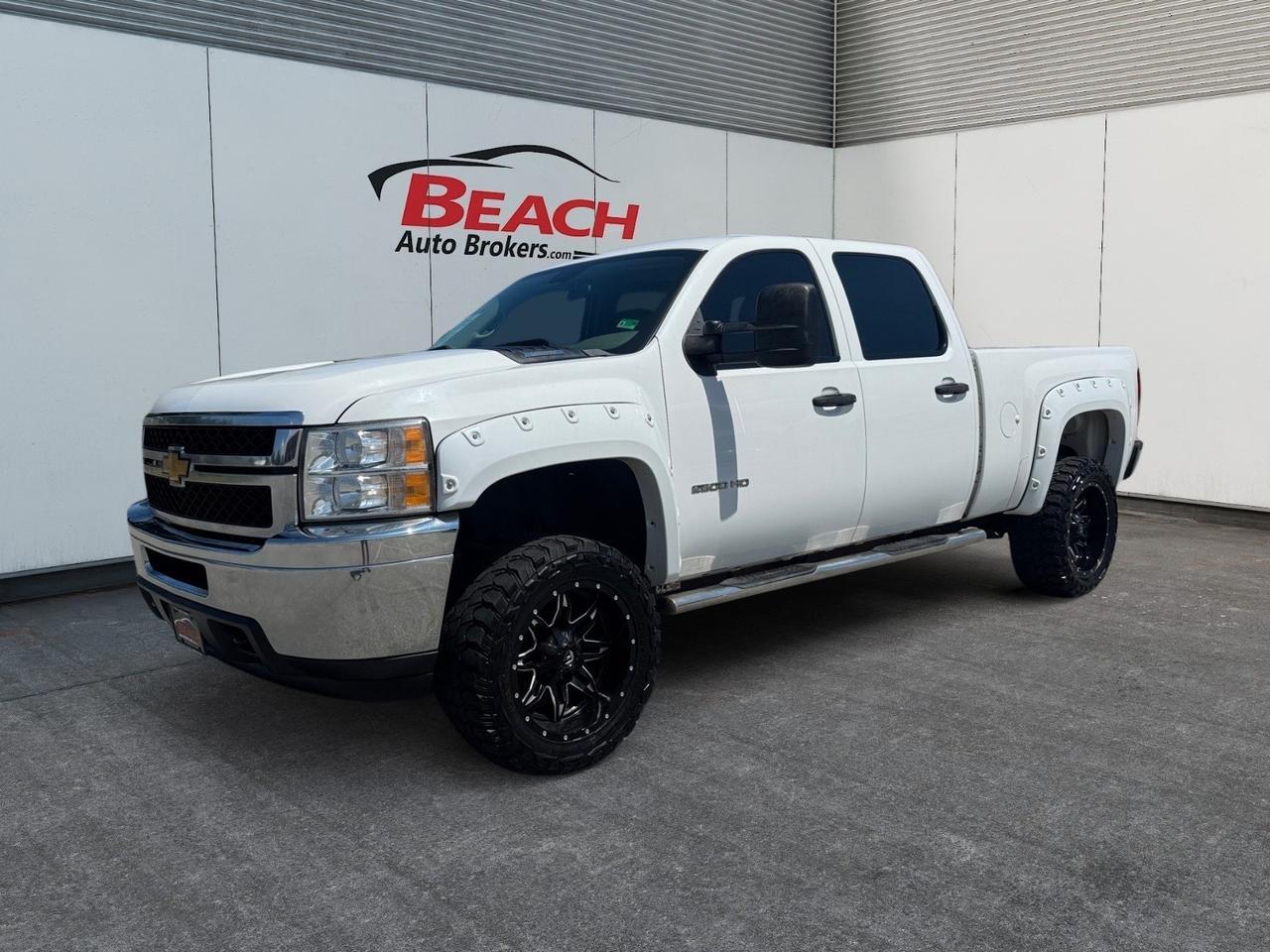 2013 Chevrolet Silverado 2500HD LIFTED, 4X4, RUNNING BOARDS, TOW PACKAGE, TRAILER BRAKE CONTROLLER, LEATHER INTERIOR, 132K MILES, GOOD TRUCK, GREAT PRICE, TAKE IT HOME TODAY!!! Norfolk VA