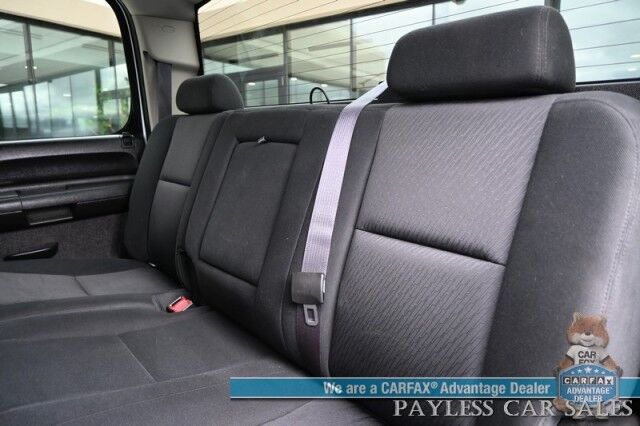 2013 Chevrolet Silverado 2500HD LT / 4X4 / Crew Cab / 6.6L Turbo Diesel / Premium Cloth Seats / Power Mirrors, Windows, & Locks / Bluetooth / Aux Input / Automatic Climate Control / Front Bench / Seats 6 / Only 54K Miles / Tow Pkg / 1-Owner Anchorage AK
