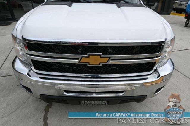 2013 Chevrolet Silverado 2500HD LT / 4X4 / Crew Cab / 6.6L Turbo Diesel / Premium Cloth Seats / Power Mirrors, Windows, & Locks / Bluetooth / Aux Input / Automatic Climate Control / Front Bench / Seats 6 / Only 54K Miles / Tow Pkg / 1-Owner Anchorage AK
