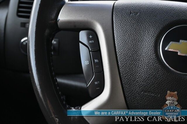 2013 Chevrolet Silverado 2500HD LT / 4X4 / Crew Cab / 6.6L Turbo Diesel / Premium Cloth Seats / Power Mirrors, Windows, & Locks / Bluetooth / Aux Input / Automatic Climate Control / Front Bench / Seats 6 / Only 54K Miles / Tow Pkg / 1-Owner Anchorage AK