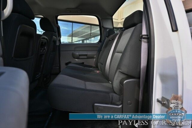 2013 Chevrolet Silverado 2500HD WT / 4X4 / 6.6L Duramax Diesel / Crew Cab / Seats 6 / Power Locks / AUX Input / Cruise Control / Air Conditioning / Bed Liner / Block Heater / Tow Pkg / Only 70K Miles / 1-Owner Anchorage AK