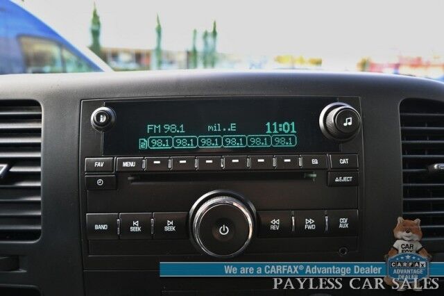 2013 Chevrolet Silverado 2500HD WT / 4X4 / 6.6L Duramax Diesel / Crew Cab / Seats 6 / Power Locks / AUX Input / Cruise Control / Air Conditioning / Bed Liner / Block Heater / Tow Pkg / Only 70K Miles / 1-Owner Anchorage AK