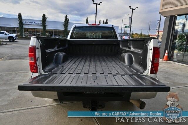 2013 Chevrolet Silverado 2500HD WT / 4X4 / 6.6L Duramax Diesel / Crew Cab / Seats 6 / Power Locks / AUX Input / Cruise Control / Air Conditioning / Bed Liner / Block Heater / Tow Pkg / Only 70K Miles / 1-Owner Anchorage AK