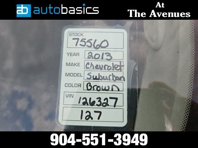 2013 Chevrolet Suburban 1500 Commercial Fleet Jacksonville FL