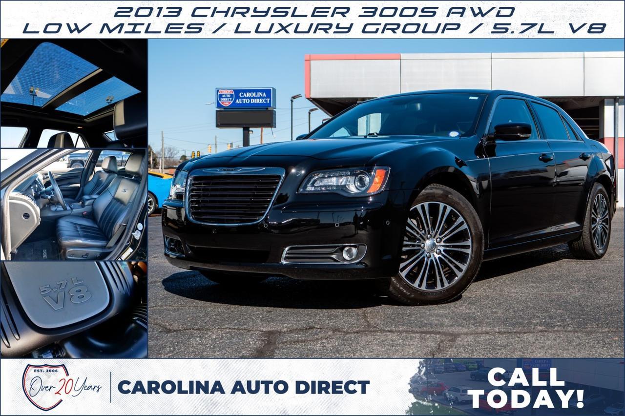 2013 Chrysler 300S AWD / LOW MILES / Luxury Group / 5.7L V8! Lincolnton NC