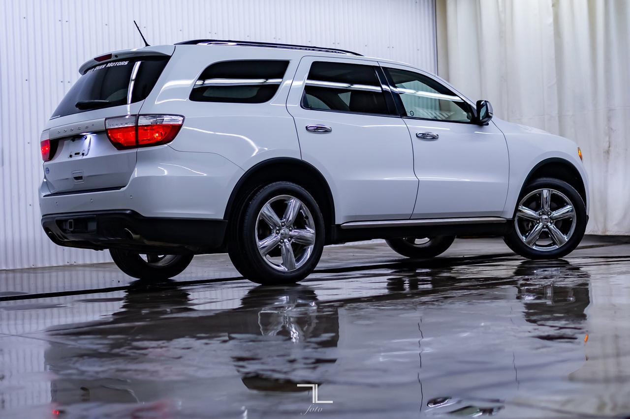 2013 Dodge Durango AWD Citadel Leather Roof Nav Red Deer AB