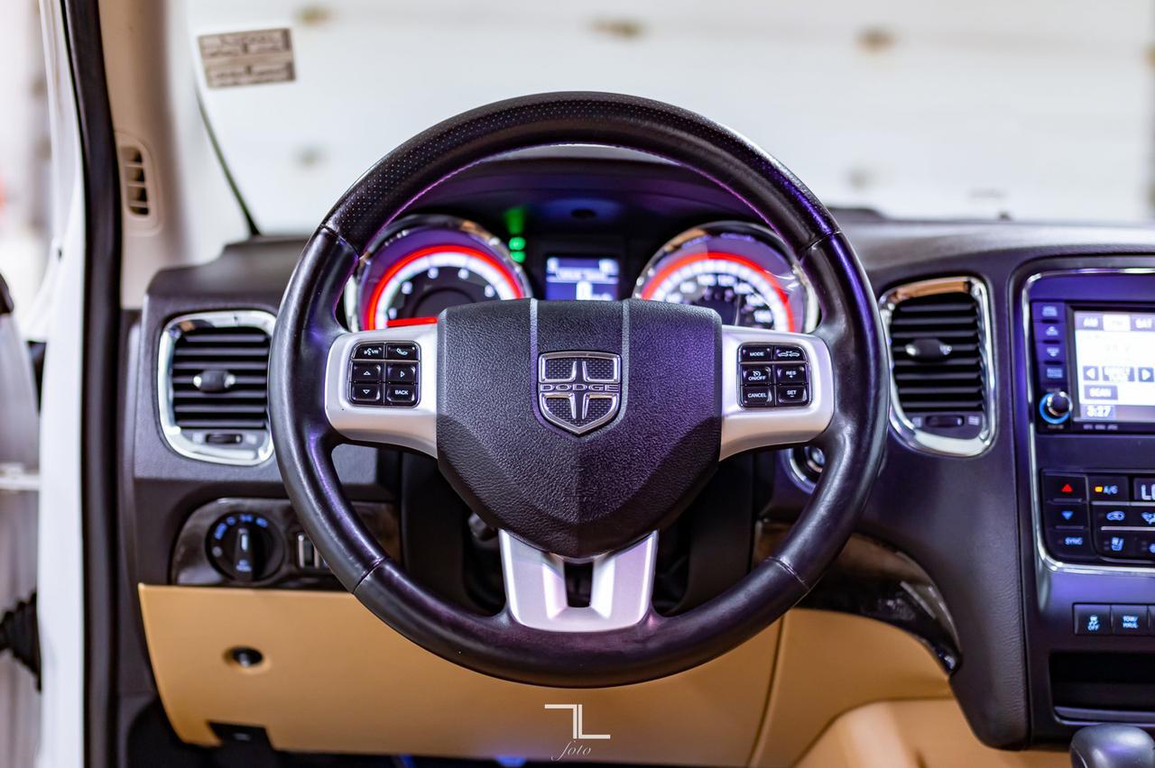 2013 Dodge Durango AWD Citadel Leather Roof Nav Red Deer AB