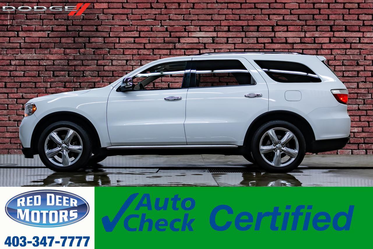 2013 Dodge Durango AWD Citadel Leather Roof Nav Red Deer AB