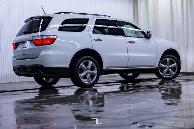 2013 Dodge Durango AWD Citadel Leather Roof Nav Red Deer AB