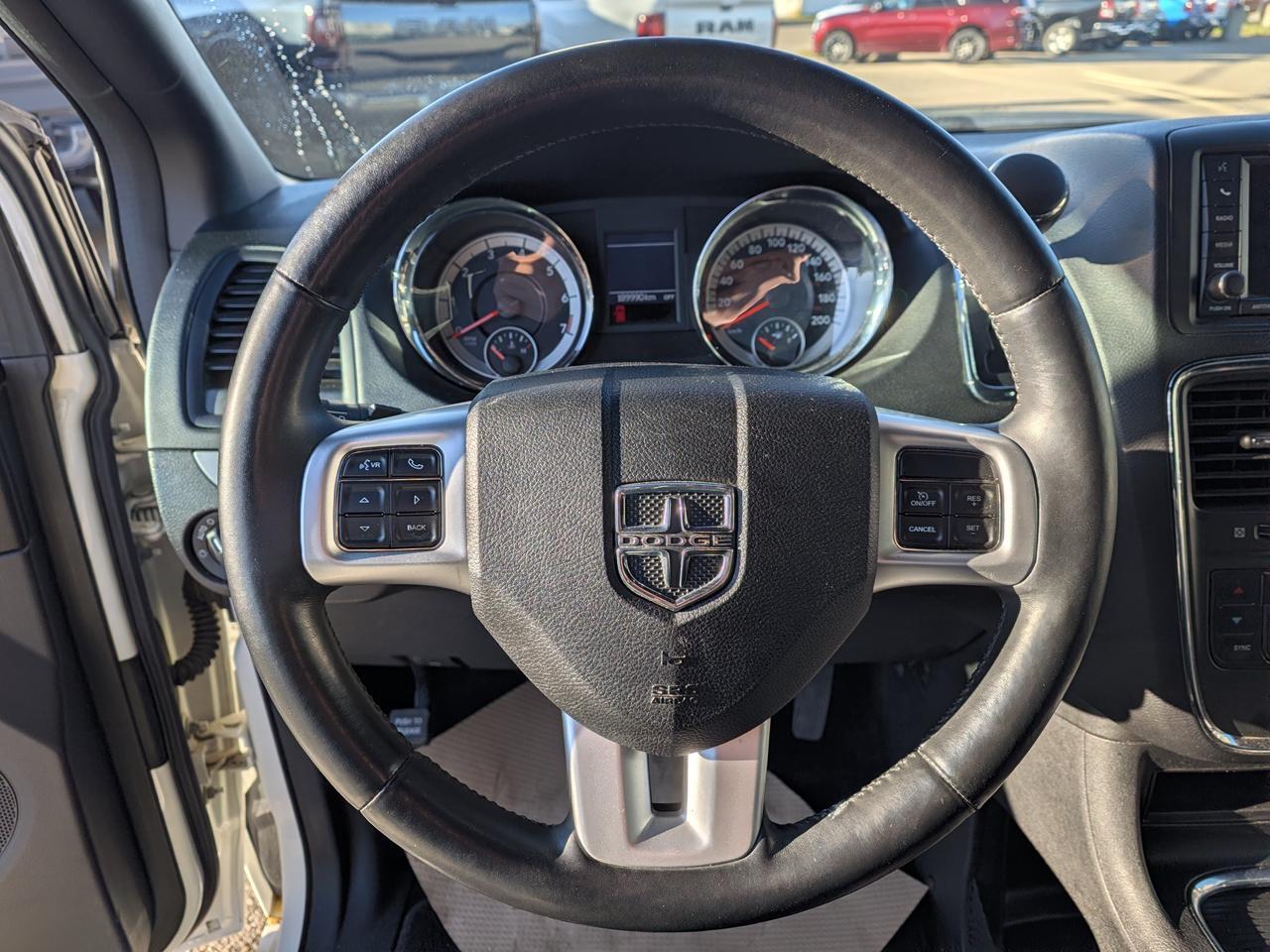 2013 Dodge Grand Caravan RT FWD | V6 Pentastar | Stone White | Power Liftgate | Power Sliding Doors | Black Interior Redwater AB