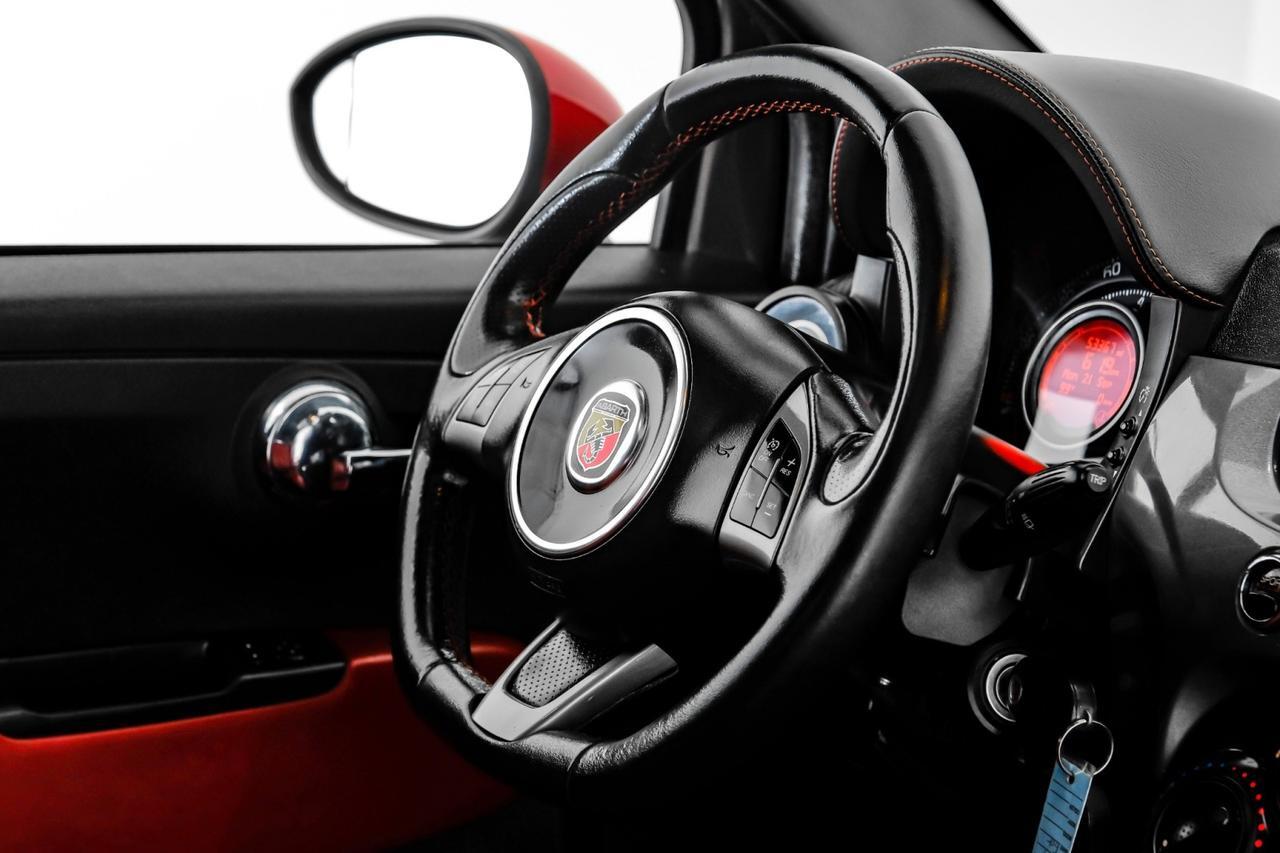 2013 FIAT 500 ABARTH GLASS ROOF LEATHER SEATS BLUETOOTH CRUISE CONTROL ALLOY WHEELS Carrollton TX