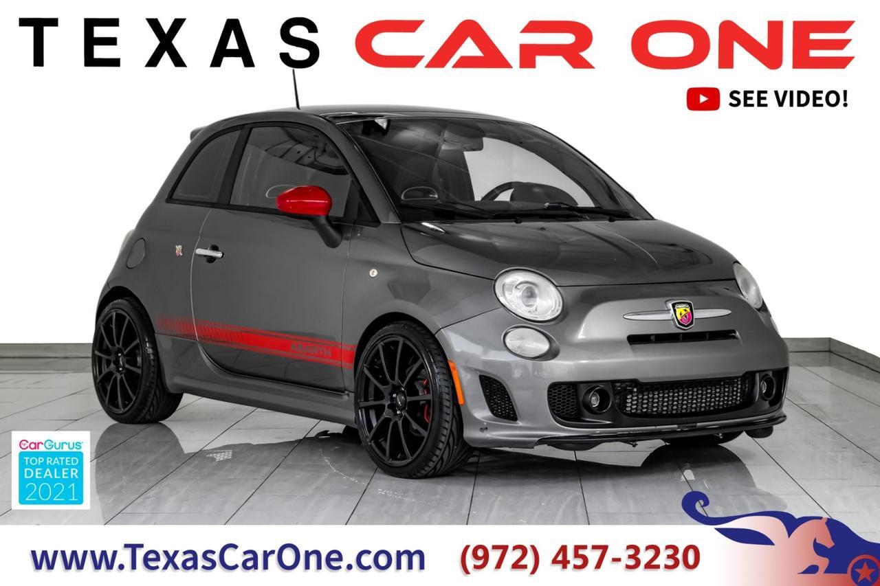 2013 FIAT 500 ABARTH GLASS ROOF LEATHER SEATS BLUETOOTH CRUISE CONTROL ALLOY WHEELS