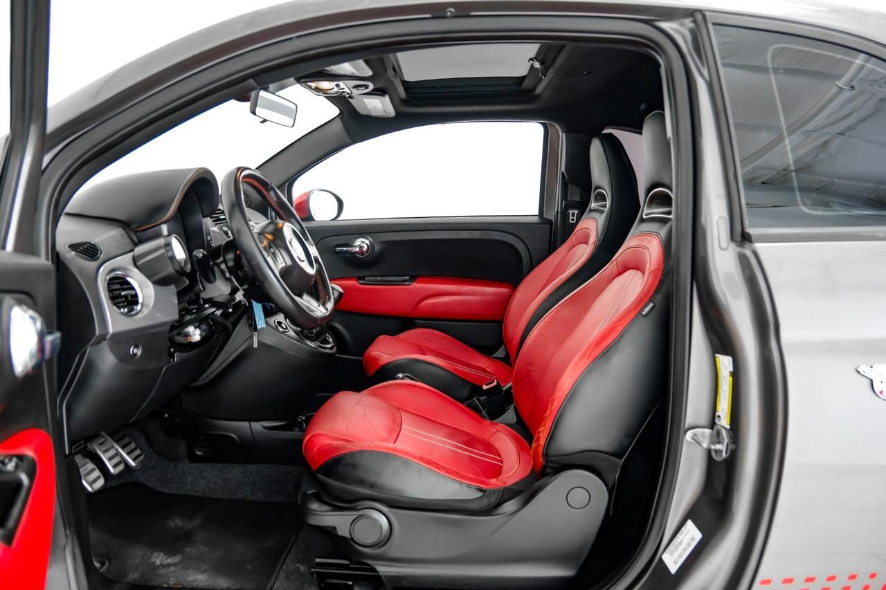 2013 FIAT 500 ABARTH GLASS ROOF LEATHER SEATS BLUETOOTH CRUISE CONTROL ALLOY WHEELS Carrollton TX