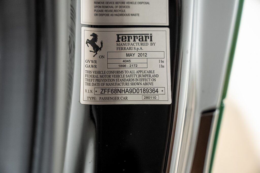 2013 Ferrari 458 Spider Base Indianapolis IN