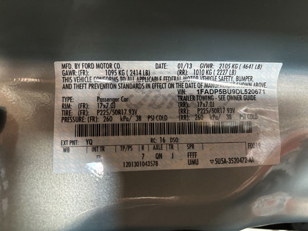 2013 Ford C-Max Hybrid SEL Franklin OH