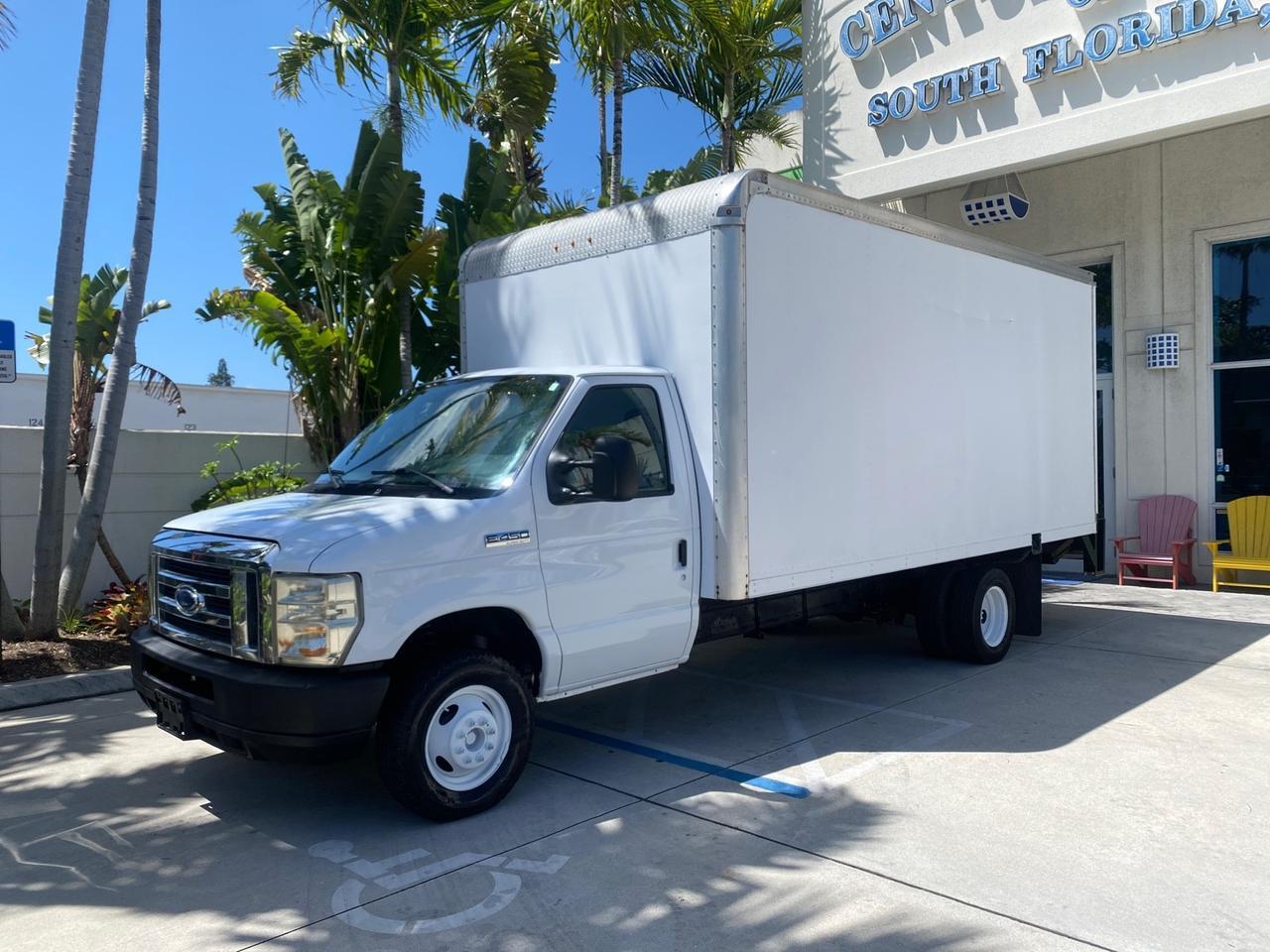 2013 Ford Econoline Commercial Cutaway 1 OWNER E 450 BOX TRUCK Pompano Beach FL