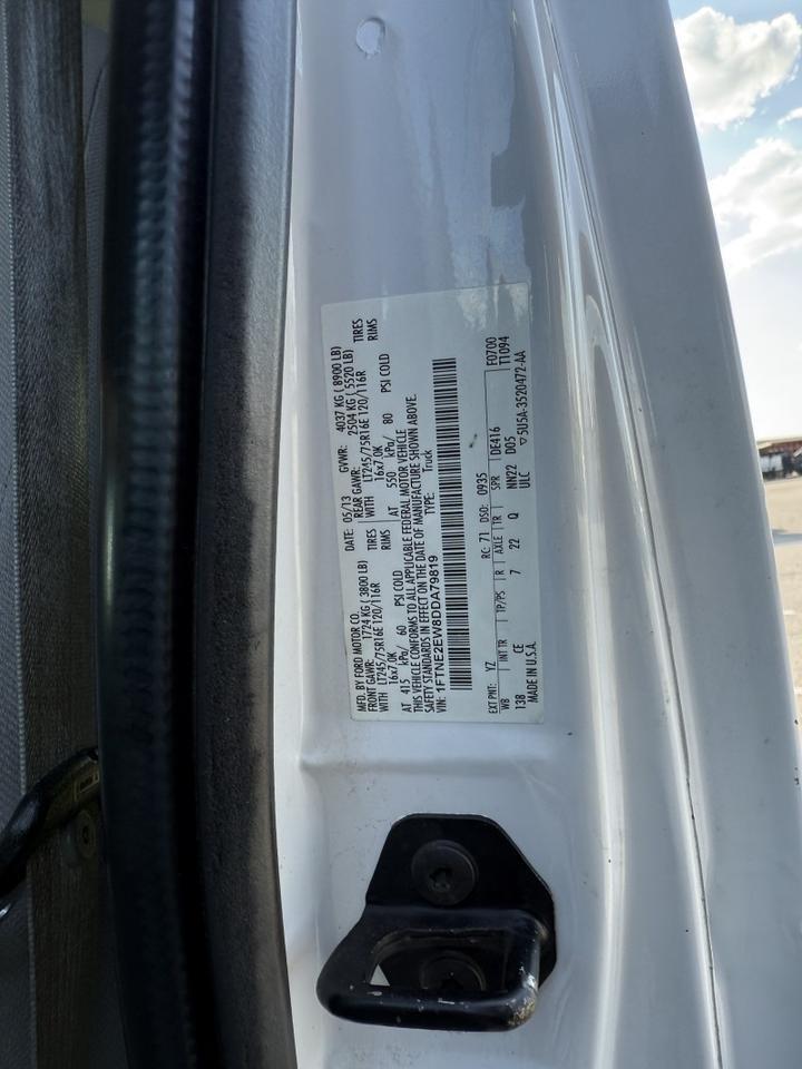 2013 Ford Econoline E-250 Cargo Van Commercial Collinsville OK