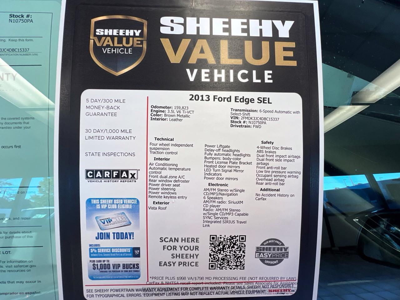 2013 Ford Edge SEL Richmond VA