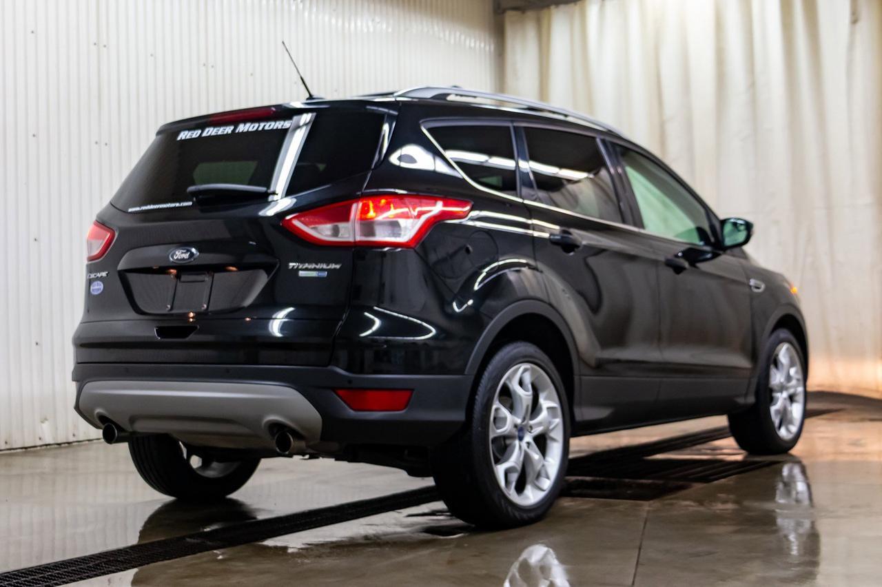 2013 Ford Escape AWD Titanium Leather Roof Nav Red Deer AB
